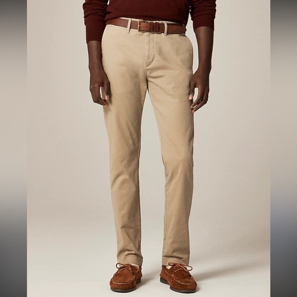 J.Crew Essential | 484 Men’s Khaki Pant | Flat Front | size 34/32
